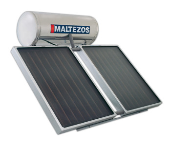 Stainless steel solar water heaters Maltezos