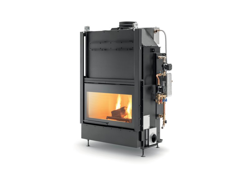 Termopalex HWT S86F FAST Frontale Energy Fireplace Water Heating