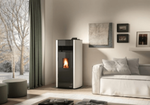 Starfire BIANCA LUX ARIA 9KW Metallo Palazzetti Ενεργειακή Σόμπα Pellet