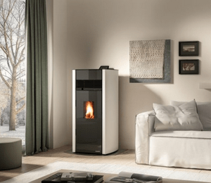 Starfire BIANCA LUX ARIA 9KW Metallo Palazzetti Ενεργειακή Σόμπα Pellet