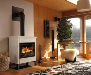 Starfire ELSA NEW Canalizzabile Ceramica Palazzetti Ενεργειακή Σόμπα Ξύλου