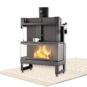 Starfire Ecomonoblocco 16:9 3D Thermofix Palazzetti Ενεργειακό Τζάκι Ξύλου