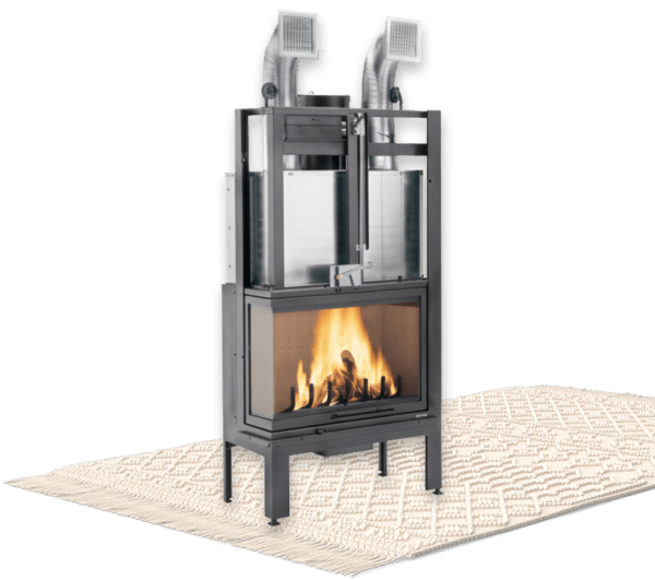 Starfire Ecomonoblocco MX64 L Magnofix Palazzetti Ενεργειακό Τζάκι Ξύλου