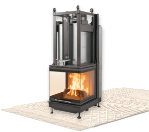 Starfire Ecomonoblocco S66 3D Magnofix Palazzetti Ενεργειακό Τζάκι Ξύλου