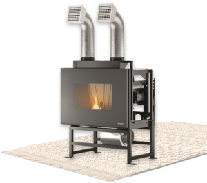 Starfire Inserto ARIA Ecofire da Inserimento Ventilazione Frontale Palazzetti Ενεργειακό Τζάκι Pellet