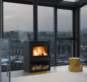Starfire NICOLE Twister Flue Pietra Ollare Palazzeti Σόμπες Ξύλου