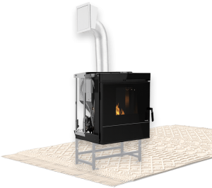 Starfire Ecofire da Inserimento Idro Vent Ενεργειακό Τζάκι Pellet