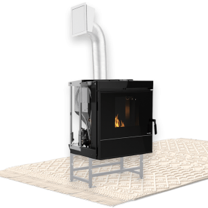 Starfire Ecofire da Inserimento Idro Vent Ενεργειακό Τζάκι Pellet